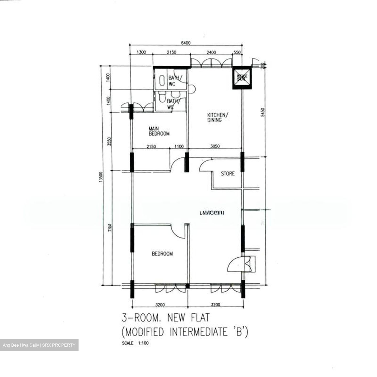 Blk 428 Clementi Avenue 3 (Clementi), HDB 3 Rooms #605515851